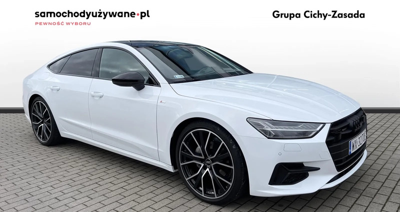 Audi A7 cena 299900 przebieg: 6500, rok produkcji 2022 z Warszawa małe 529